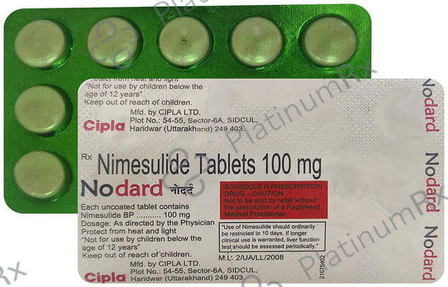 Nodard 100mg Tablet 15s