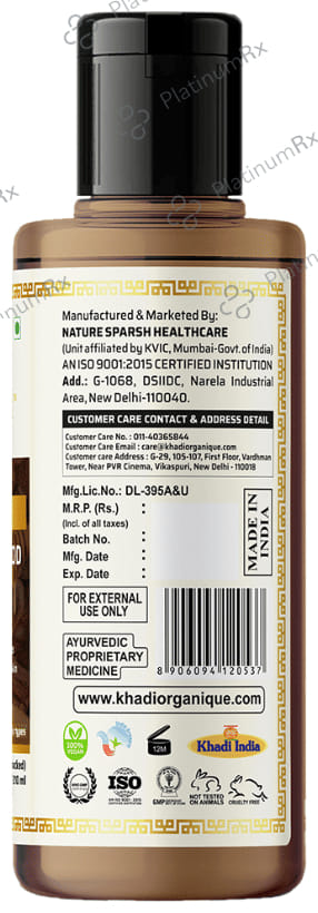 Khadi Organique Khadi Body Wash Sandalwood and Honey