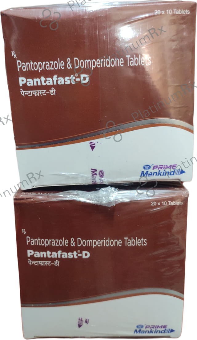 Pantafast D 10/40mg Tablet 10s