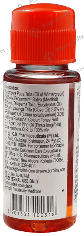 Boroline Penorub Red Super Fast Pain Relief 25 ml