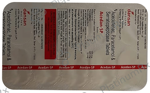 Acedan SP Tablet 10s