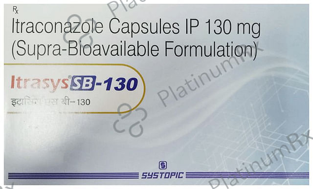 Itrasys SB 130mg Capsule 10s