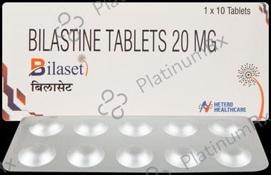 Bilaset 20mg Tablet 10s