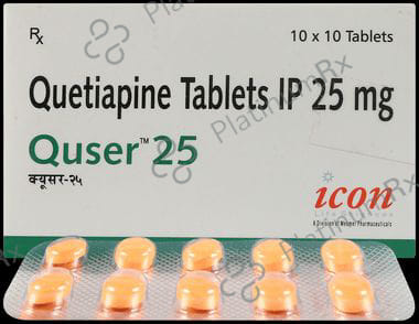 Quser 25mg Tablet 10s