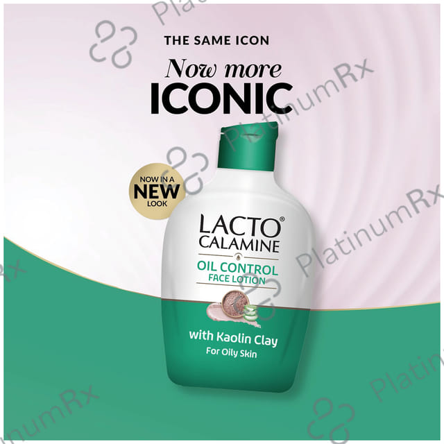 Lacto Calamine Oil Control Aloe Green Face Lotion 60ml