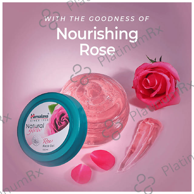 Himalaya Personal Care Natural Glow Rose Face Gel 100ml