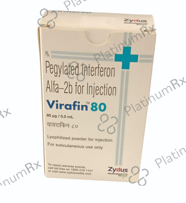 Virafin 80mcg Injection 1ml