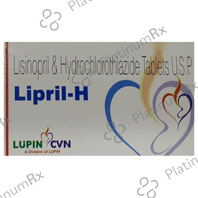 Lipril H 5/12.5mg Tablet 10s