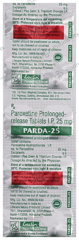 Parda 25 Tablet PR