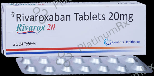 Rivarox 20 Tablet 14 tablets