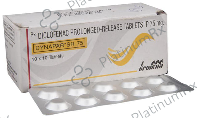 Dynapar SR 75mg Tablet 10s