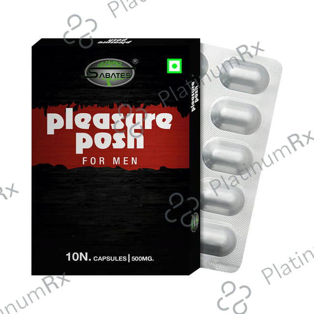Sabates Pleasure Posh Capsule 10 capsules