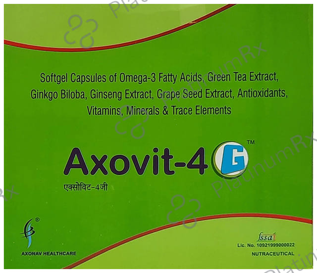 Axovit 4G Softgel Capsule 10s