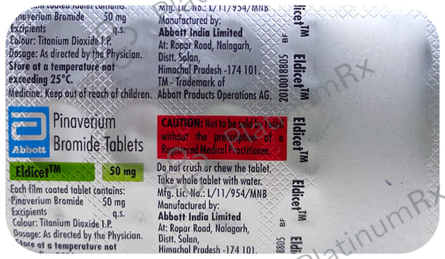 Eldicet 50mg Tablet 15s