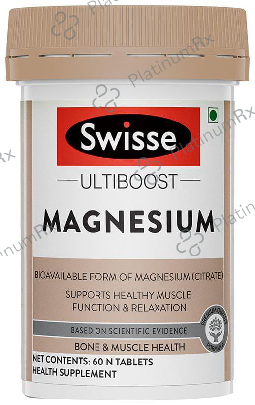 Swisse Ultiboost Magnesium Tablet for Healthy Muscles & Bones