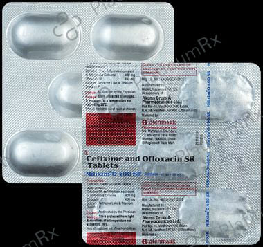 Milixim O 400/400mg SR Tablet 5s