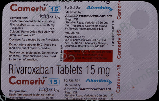 Cameriv 15mg Tablet