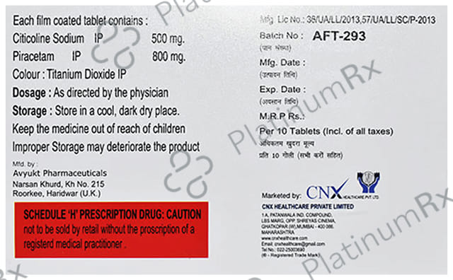 Centiq P 500mg/800mg Tablet