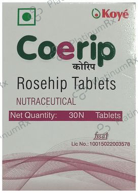Coerip Rosehip 750mg Tablet 30s