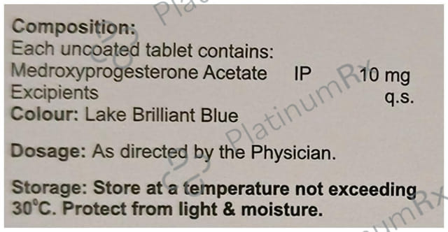 Gestoserv M 10mg Tablet 10s