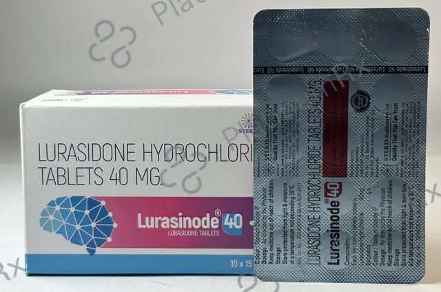 Lurasinode 40mg Tablet 15s