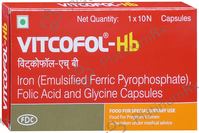 Vitcofol HB Capsule 10s