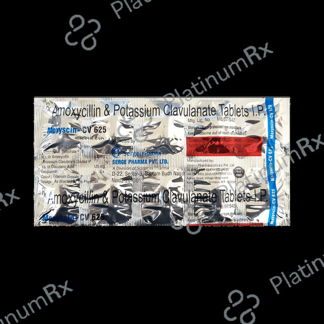 Moxyscin-CV 625 Tablet