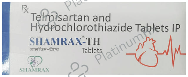 Shamrax 12.5/40mg TH Tablet 10s