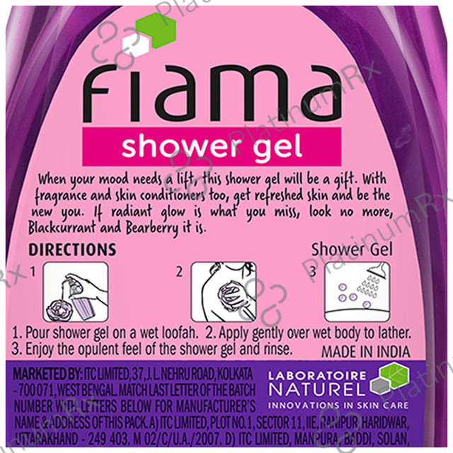 Fiama Shower Gel Blackcurrant & Bearberry