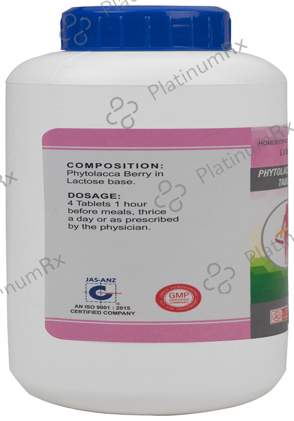 Lord's Phytolacca Berry Tablet 450 gm