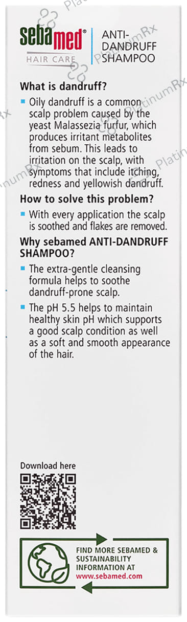 Sebamed Anti Dandruff Shampoo 200ml