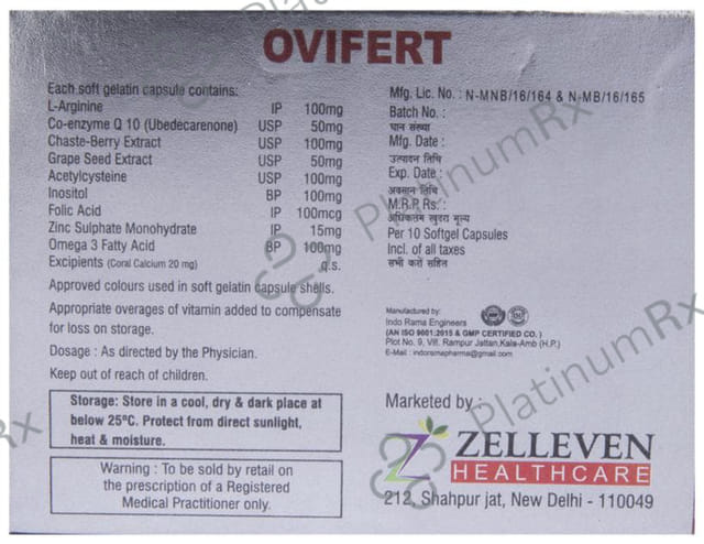 Ovifert Soft Gelatin Capsule