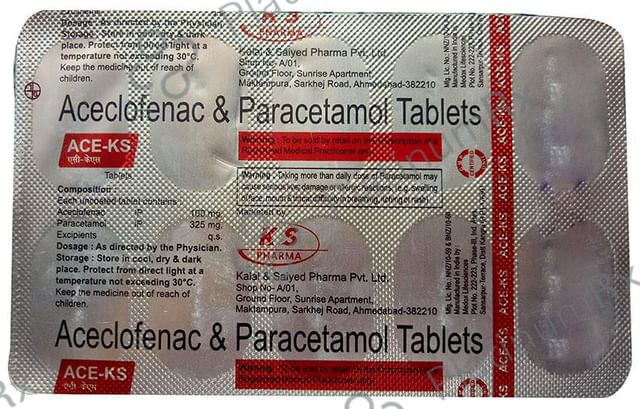 Ace KS 100/325mg Tablet 10s
