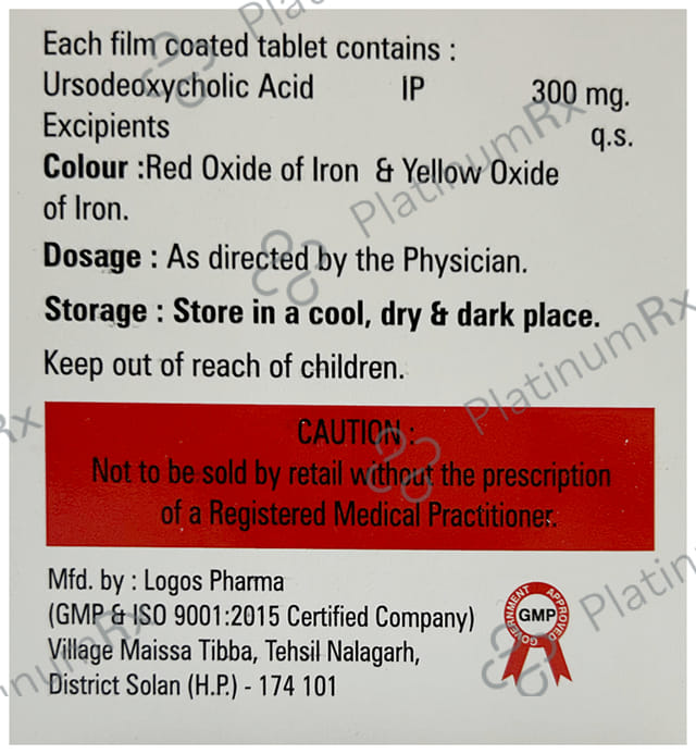 Ursocea 300mg Tablet
