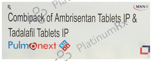 Pulmonext Kit 5/20mg Tablet 20s