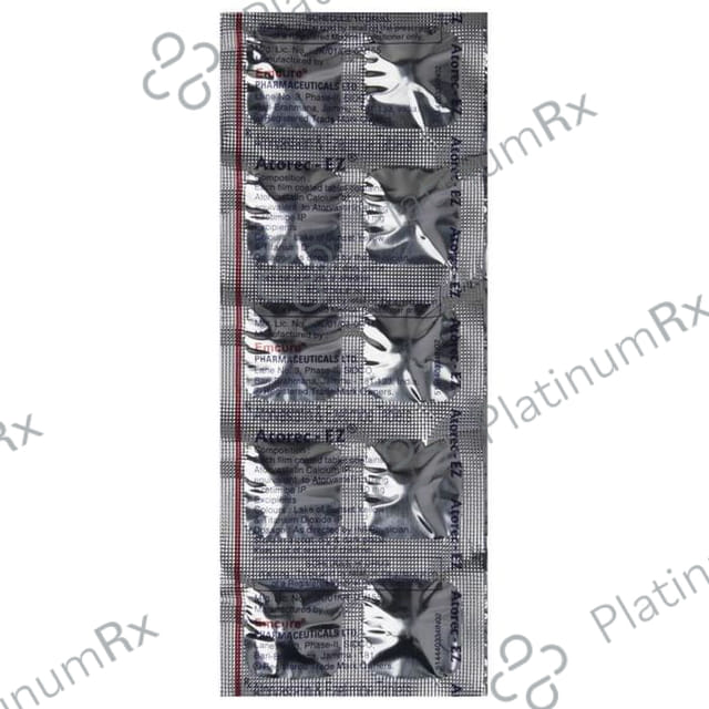 Atorec EZ 10/10mg Tablet 10s