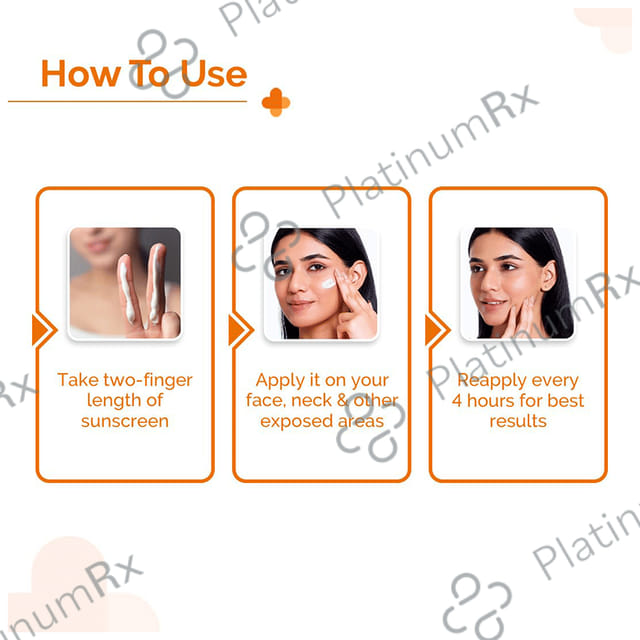 The Derma Co 1% Hyaluronic Sunscreen SPF 50 PA++++ Aqua Gel 30 gm