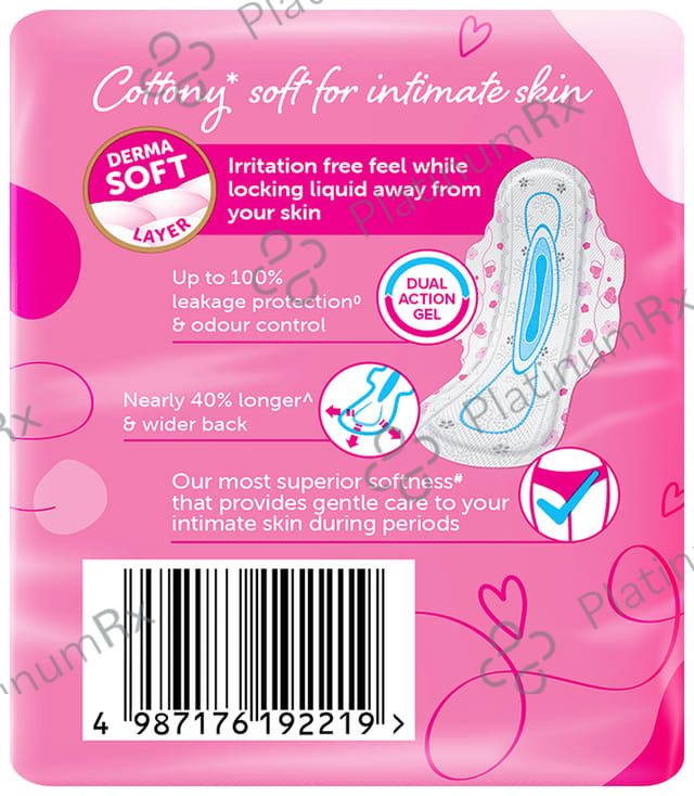 Whisper Ultra Soft Sanitary Pads XL+ 15 pads