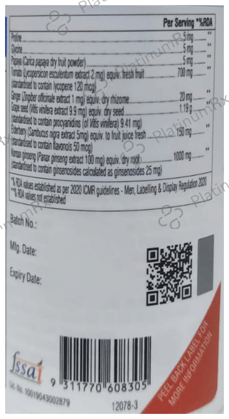 Swisse Ultivite Men's Multivitamin for Energy, Stamina & Fatigue Reduction - Tablet 30 tablets