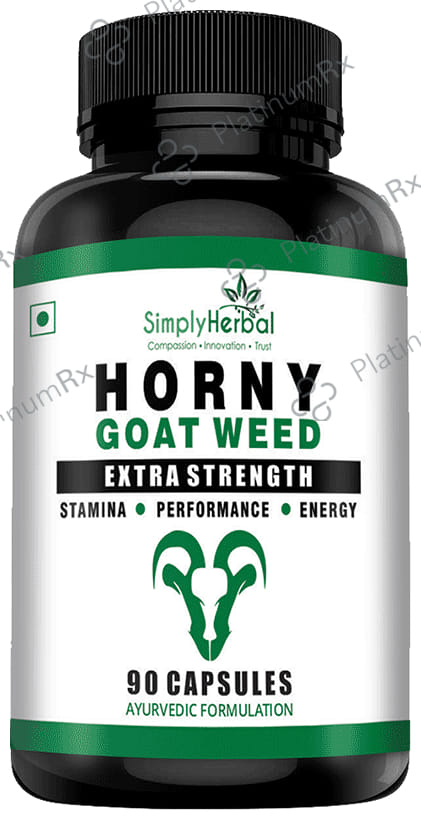 Simply Herbal Horny Goat Weed Extract Capsule