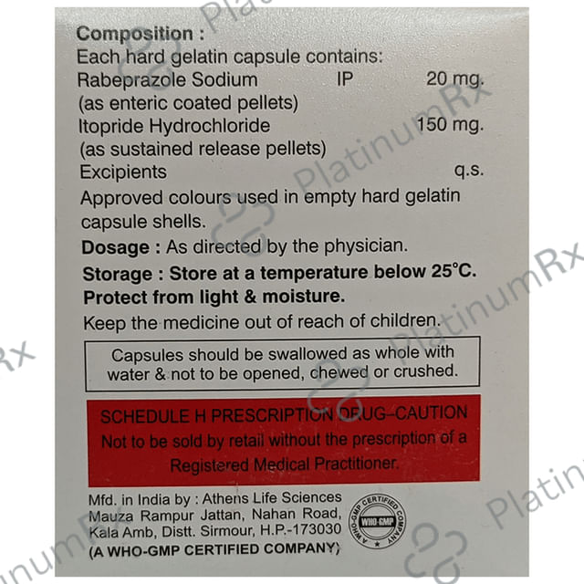 Acivictor IT 150/20mg Capsule SR 10s