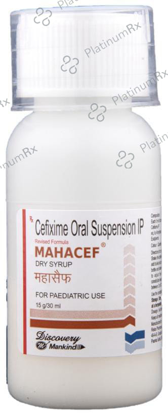 Mahacef 50mg Dry Syrup 30ml