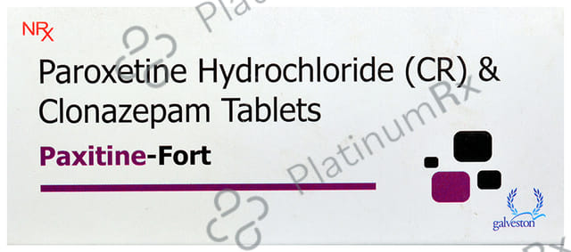Paxitine Fort 0.5/25mg Tablet CR 10s