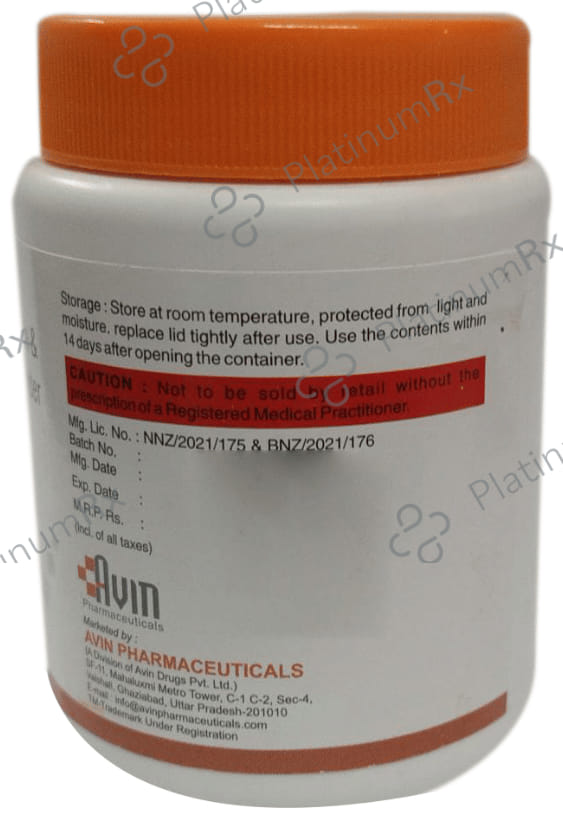 Laxcard Husk Orange Flavour Powder 90gm