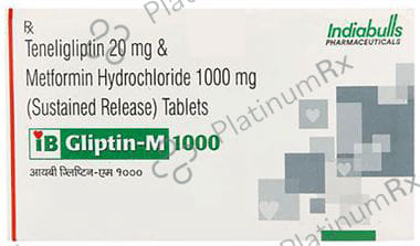 Ibgliptin-M 1000 Tablet SR