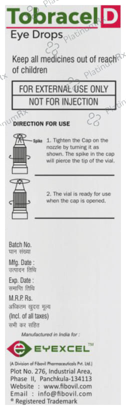 Tobracel D Eye Drop 5ml
