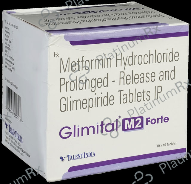 Glimital M2 Forte Tablet PR