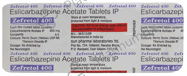 Zefretol 400mg Tablet 10s