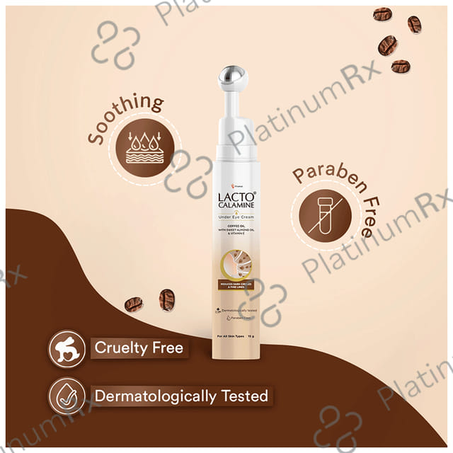 Piramal Lacto Calamine Under Eye Cream for Dark Circles & Fine Lines