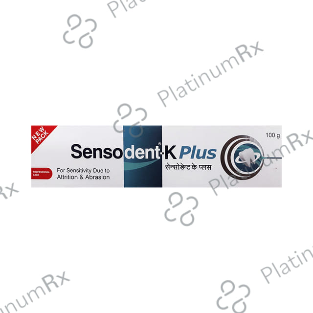 Sensodent K Plus Toothpaste 100gm